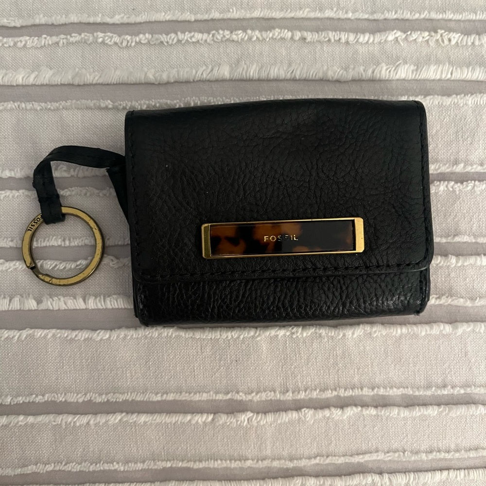 Fossil Black Leather Wallet